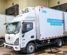 -18℃全程打冷，续航破400公里！广州冷链司机实测：欧马可智蓝 ES1·165轻卡  